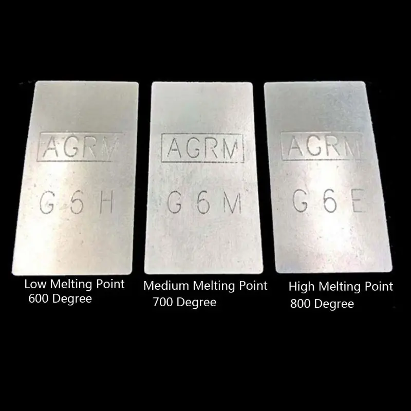 

634D Easy Medium Hard Silver Soldering Sheet Plate Jewelry Welding Plate Tool Metal Forming Stamping Embossing Etching Blanks