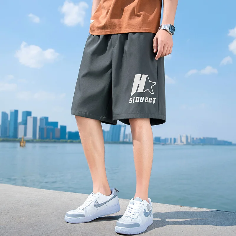

Men's 2020 Casual Mens Shorts Hombre Men Men's Loose Five-point Pants Tooling Large Size Men's Pants Beach Pants Streetwear