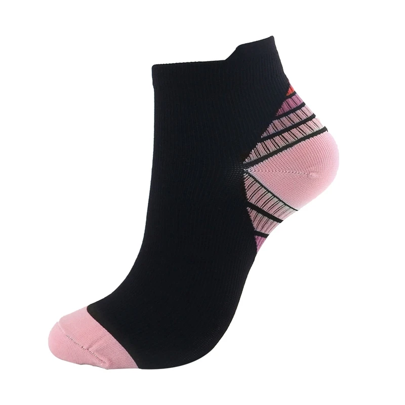 

Cycling Running Compression Socks elastic heat resistant smooth durable Printed Polyester Nylon Hosiery Footwear Accessories