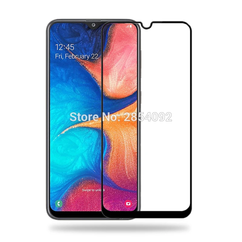 

3D Full Glue Tempered Glass For Samsung Galaxy A20 Full Cover On The film Protective Screen Protector For Samsung Galaxy A20E