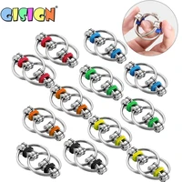 2021 metal relief chain fidget toy for autism antistress toys set anti stress adhd spinner key ring puzzle sensory toys