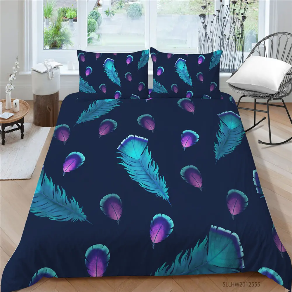 

Colorful Bed Set Watercolor Creative Simple Duvet Cover 3D Print Single Double Twin Full Queen King Bedding Set Hot Sale