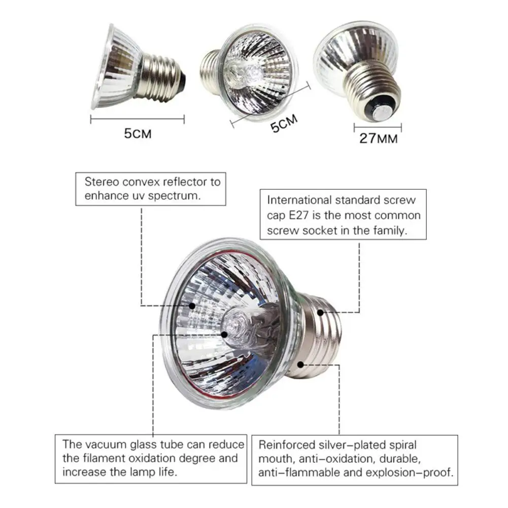 Лампа для обогрева домашних животных UVB солнечный светильник на гусеничном ходу