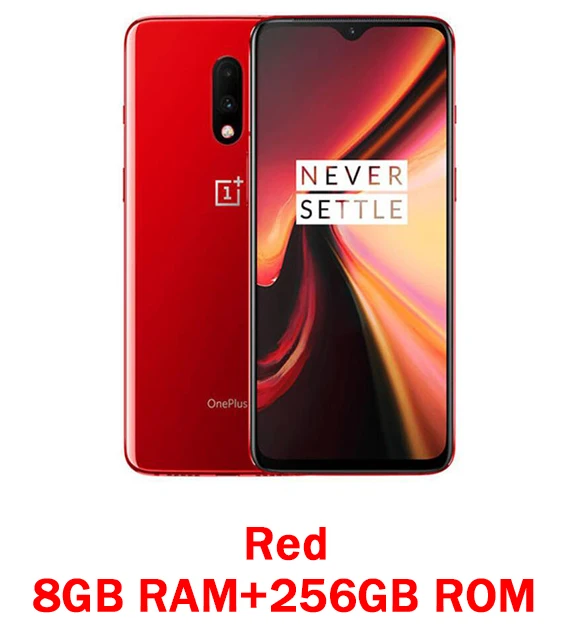8G 256G Red Глобальный ПЗУ Oneplus 7 8 ГБ ОЗУ 256 Гб ПЗУ Смартфон Snapdragon 855 6,41 дюймов оптический AMOLED дисплей отпечатков пальцев 48MP камеры UFS 3,0 - Цвет: 8G 256G Red
