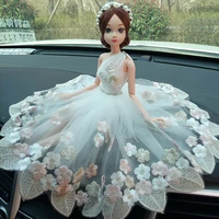 wedding car decoration interior ornament dolls cute cartoon funny for wedding car dashboard decorations accessories for girl car