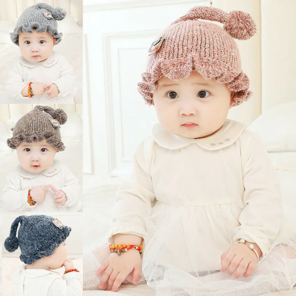 Шапочка для новорожденных мальчиков и девочек детская зимняя Осенняя Удобная