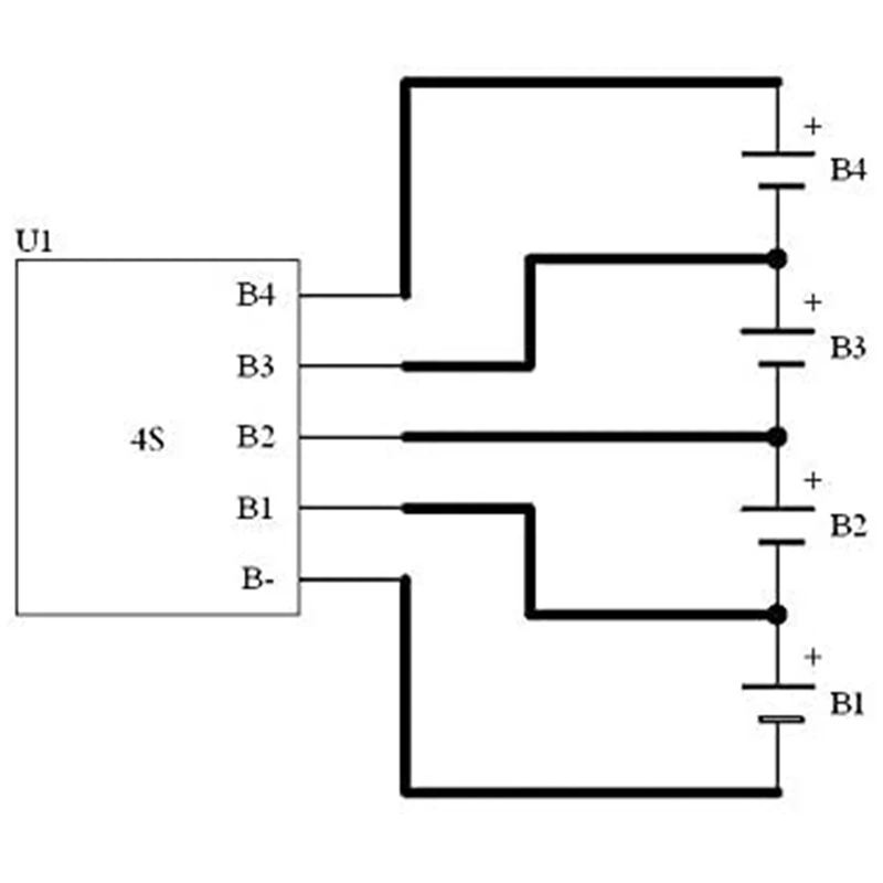 

1.2A 16S High Current Equalizer Module Lifepo4 Lithium Battery Active Balancer BMS for Battery Car Audio Group Balancer