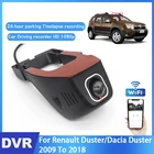 Автомобильный видеорегистратор Dash Cam для Renault DusterDacia Duster 2009 2010 2011 2012 2013 2014 2015 2016 2017 Auto Dual Lens Full HD 2018 P