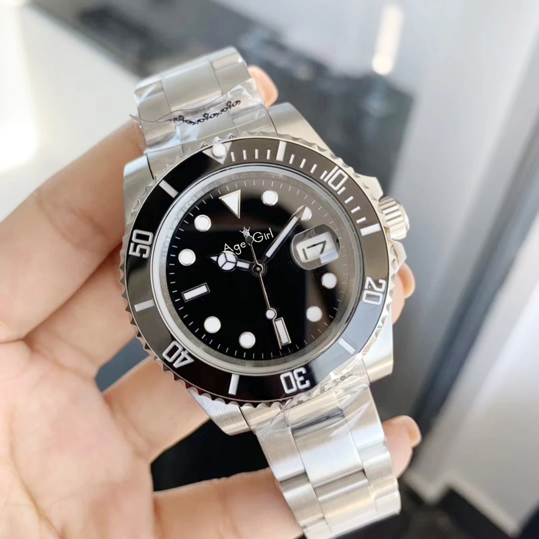 

Classic New Men Automatic Mechanical President Silver Gold Black Green Blue Stainless Steel Ceramic Sapphire Bracelet Watch