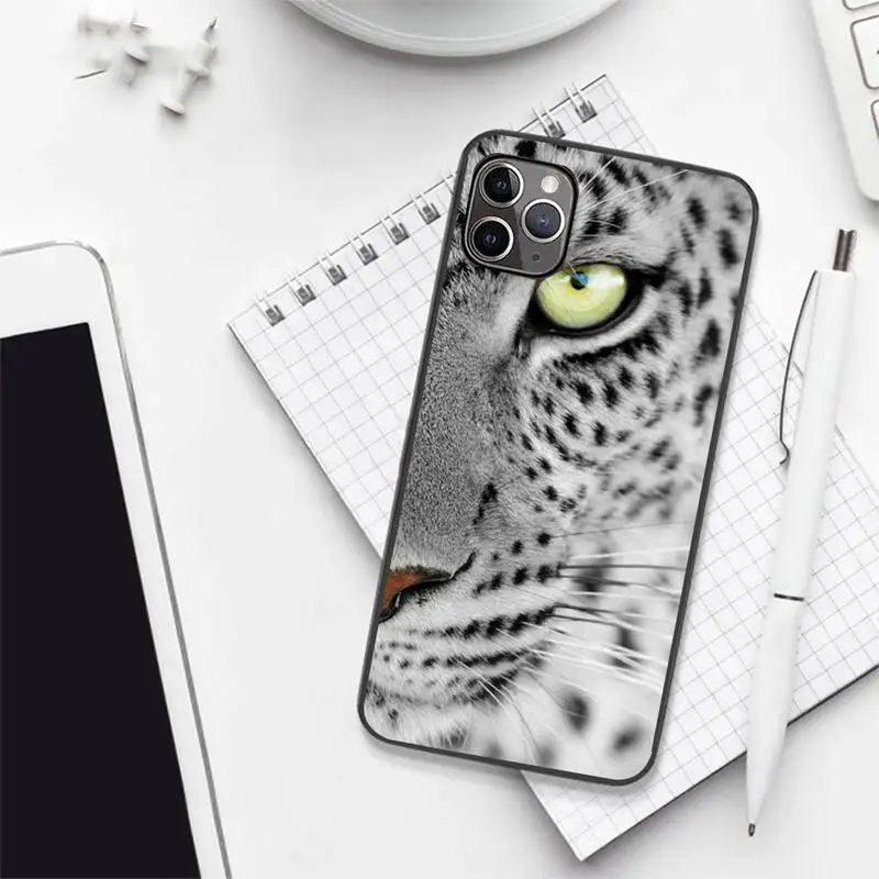 

Cheetah Panther Phone Case for iPhone 7 8 11 12 Pro X XS XR Samsung A S 6 7 9plus 10plus 21s 71