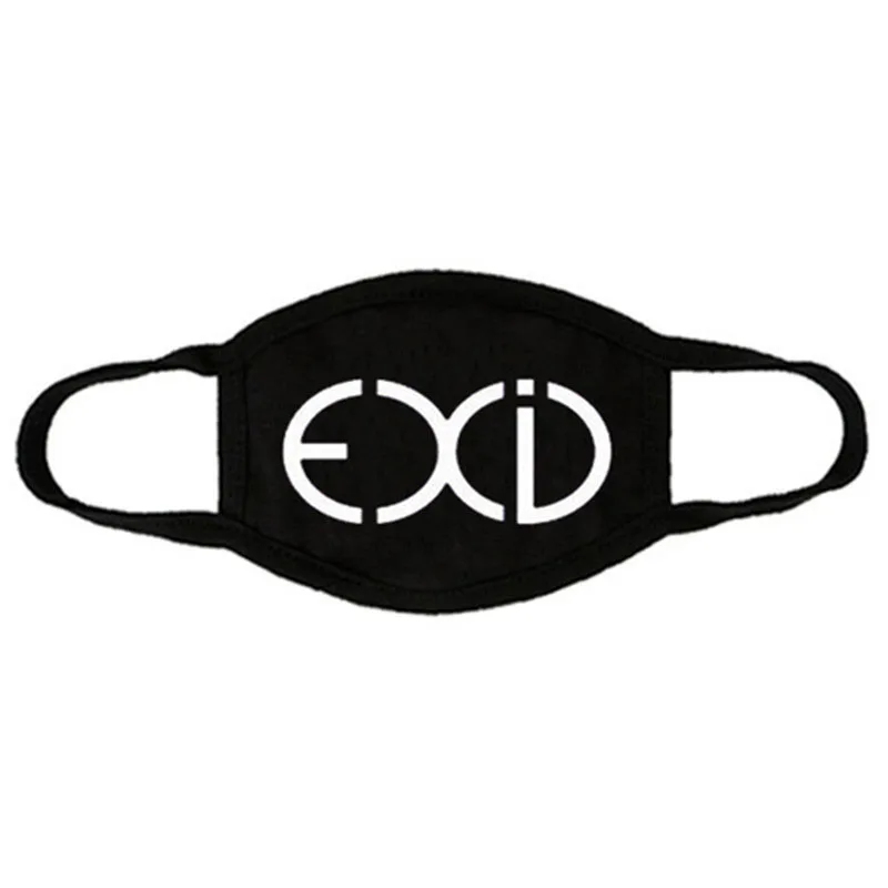 1 шт. KPOP GOT7 маска для рта респиратор хлопок EXID Street Winner черная унисекс зимняя теплая
