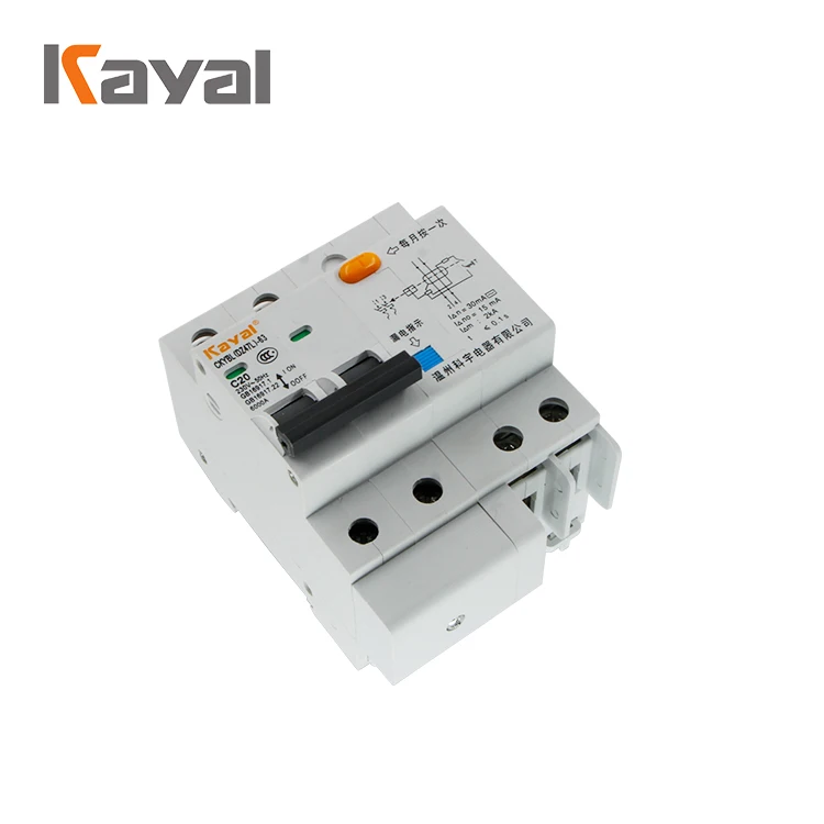 Каял Высокое качество 1P 2P 3P 4P 10MA 15MA 30MA 300MA 6A 10A 16A 32A 40A 63A ELCB