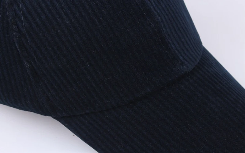 LA зимняя однотонная Вельветовая бейсболка женская и Мужская Регулируемая