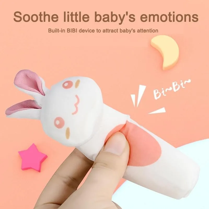 

Baby Rattles Cartoon Animal Baby Soft Plush Rattle Early Educational Toys For Newborn Baby Gifts