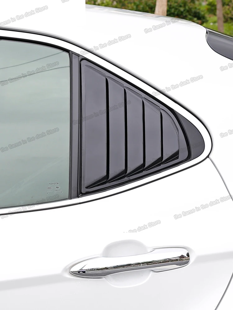 Lsrtw201 автомобильные окна задние треугольные жалюзи для toyota camry 2019 2020 2018 70 v70 xv70 trd