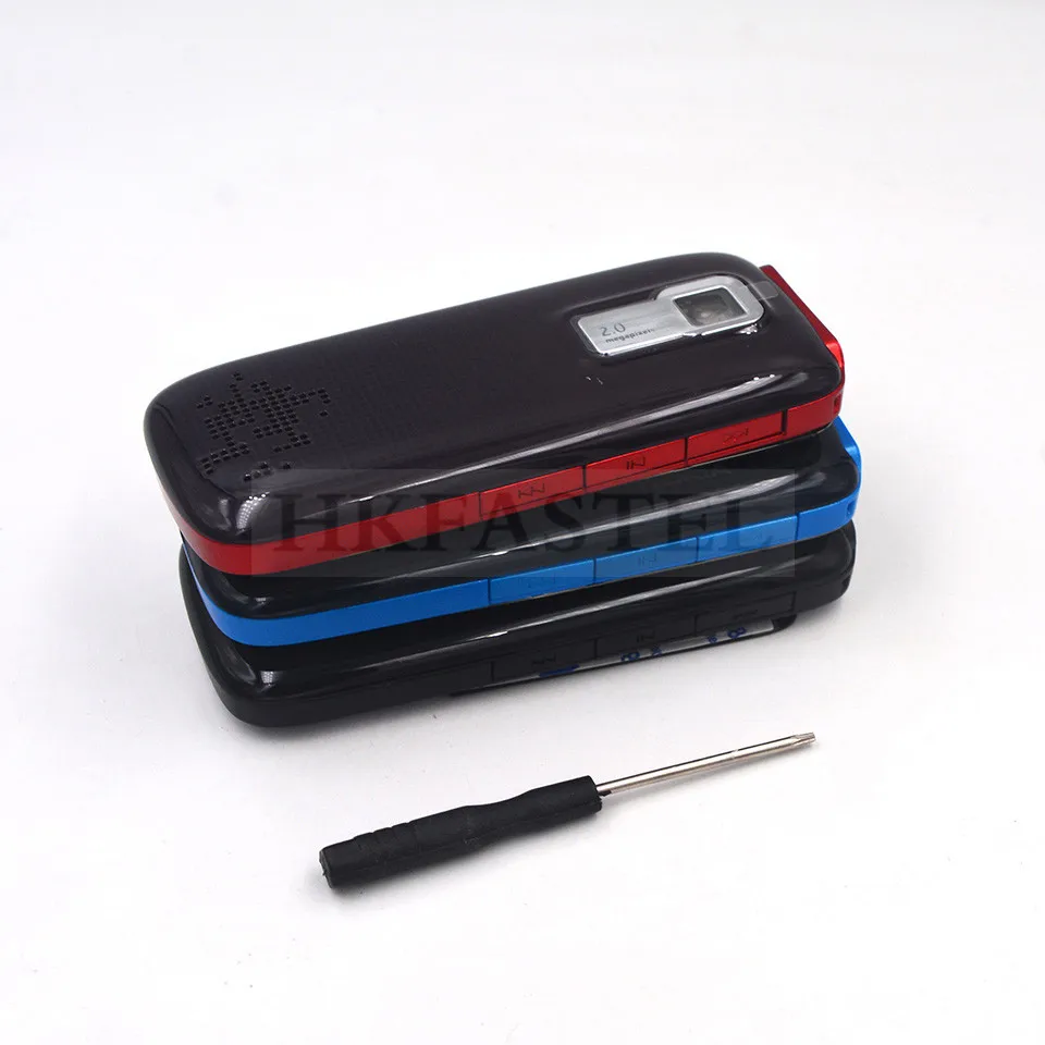 Для Nokia 5130 XpressMusic 5130XM Новый Полный Корпус Корпуса мобильный телефон + английская