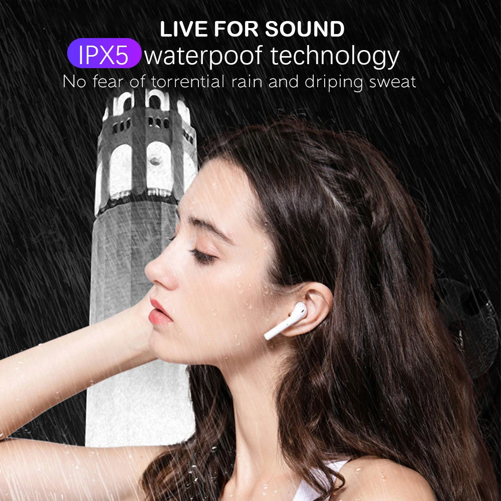 VTIN I99 TWS наушники Bluetooth 5 0 беспроводные IPX5 водонепроницаемые стерео для Huawei P30 Lite