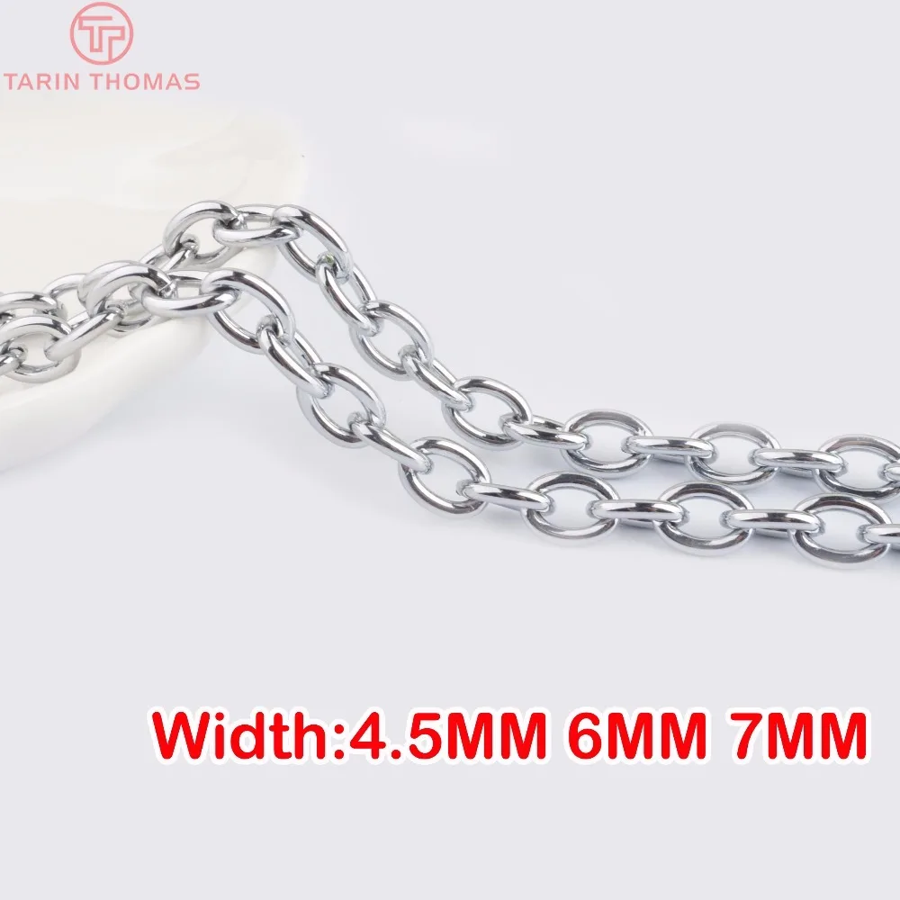 1 метр ширина 4 5 мм 6 7 цветная железная круглая овальная форма из нержавеющей