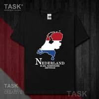 national color netherland map print t shirt summer cotton o neck short sleeve unisex t shirt new size s 3xl
