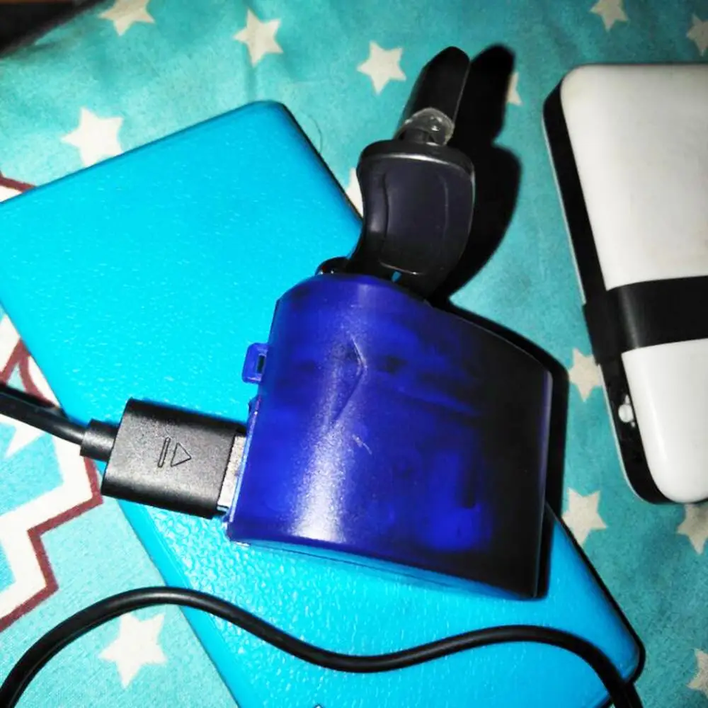 Зарядное устройство USB для телефона портативное зарядное с ручкой кемпинга