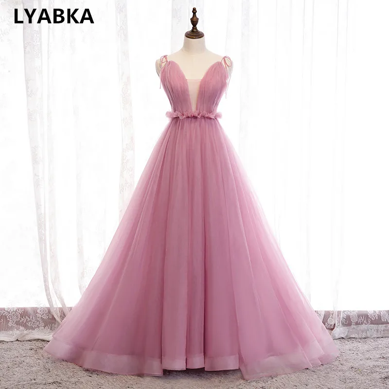 Вечернее платье Abendkleider Robe De Soiree 2020 Новое дизайнерское для выпускного вечера с v