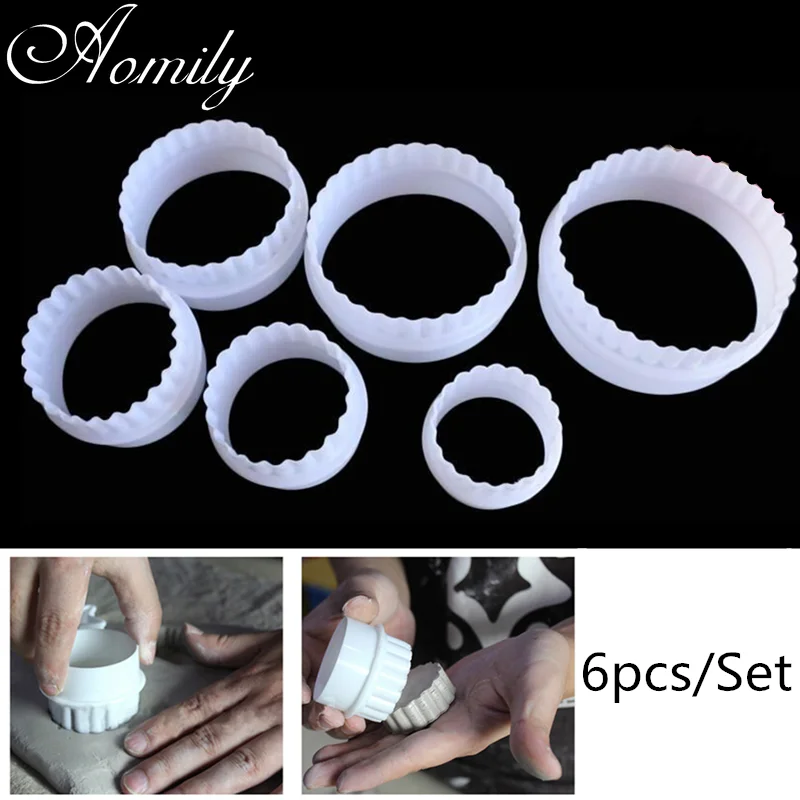 

Aomily формочки для выпечки круглые пластиковые 6 шт