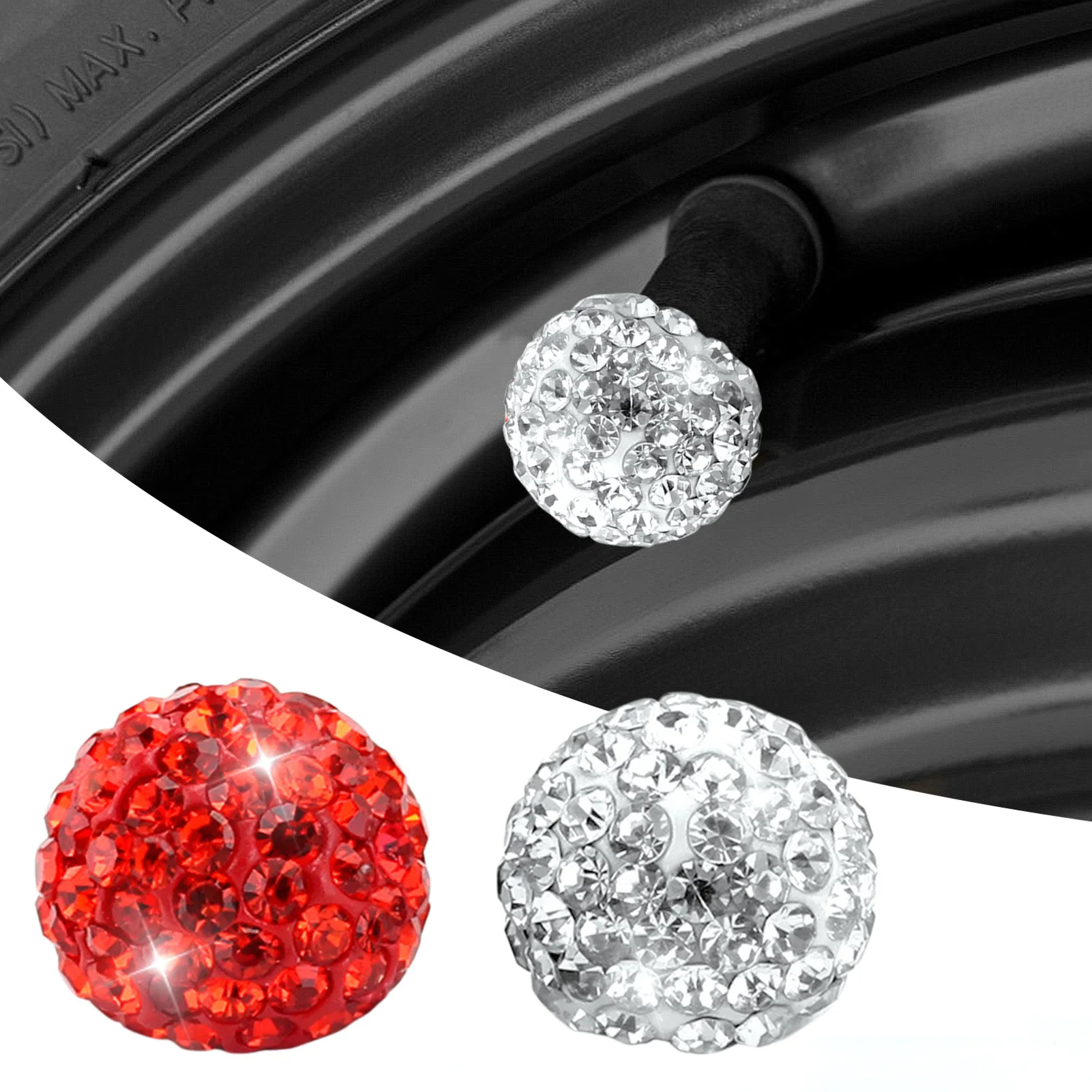 Американское сопло прикручиваемая цилиндрическая 4 шт. колеса автомобиля