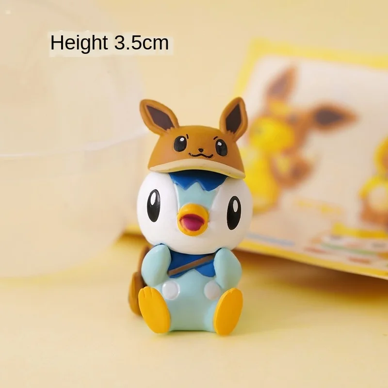 Фигурка покемона TAKARA TOMY 6 шт. новейшие настоящие капсулы фигурка Пикачу маленький