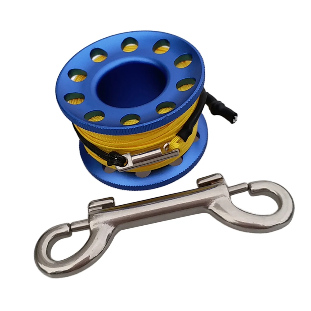 Perfeclan алюминиевый сплав компактная катушка для подводного плавания (49 футов) с