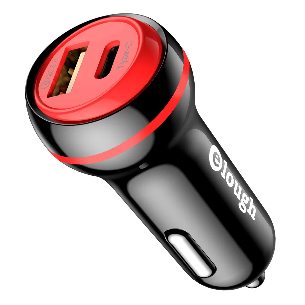 PD PD20W автомобильное зарядное устройство для автомобиля QC3.0 быстрое светодиодный