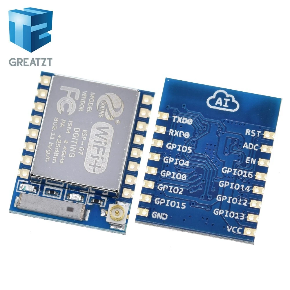 GREATZT новая версия ESP 07 ESP8266 Wi Fi пульт для последовательного приемопередатчика