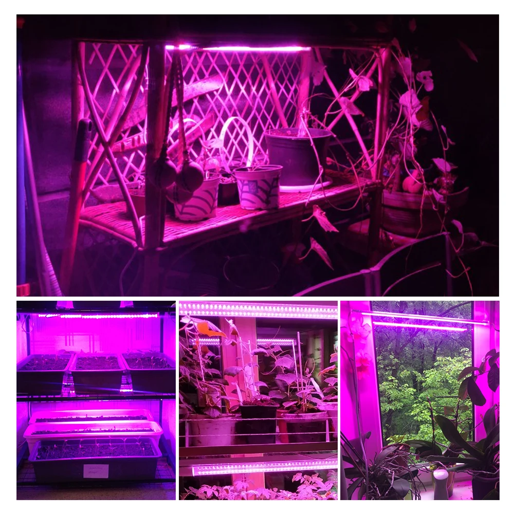 

LED Grow Light DC 5V USB Full Spectrum LED Grow Bar For Cultivation High Luminous Efficiency For Seedlings Greenhouse Grow Tent