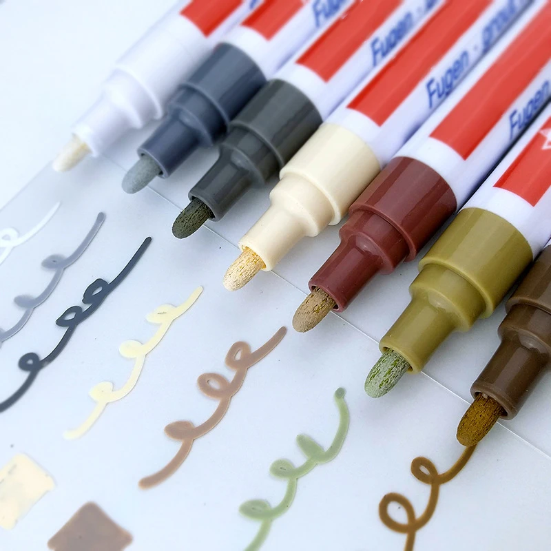 Tile Pen Wall Grout Color Pen Tile Repair Pen Refill Wall Gap Grout Refresher Marker Household Pens Writing Supplies Markers