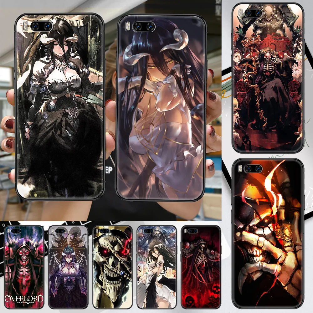 Чехол для телефона Overlord Albedo с аниме Xiaomi Mi Max Note 3 A2 A3 8 9 9T 10 Lite Pro Ультрачерный мягкий