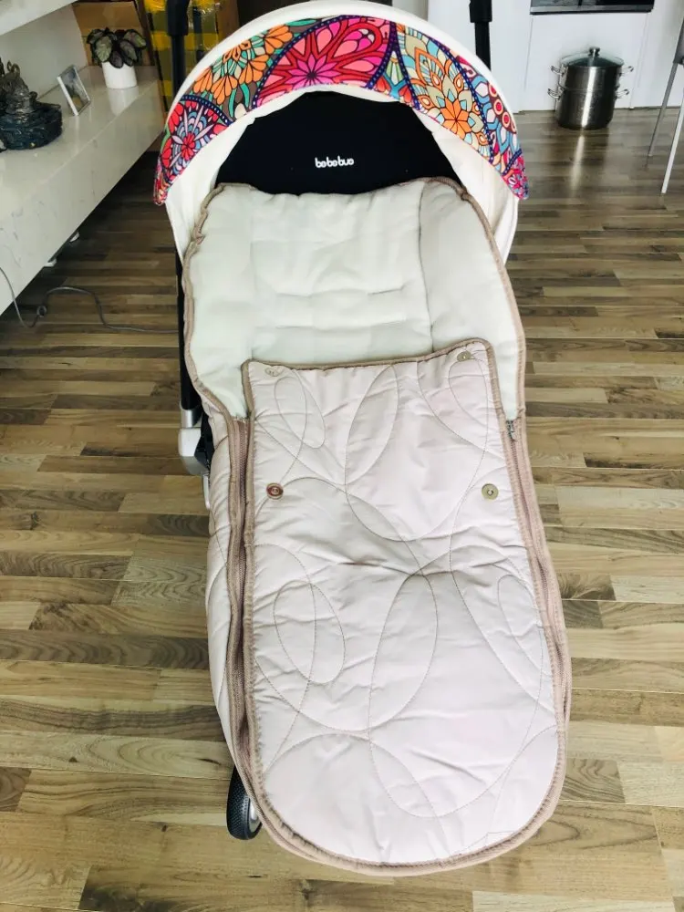 Качественный толстый зимний детский теплый спальный мешок чехол для коляски