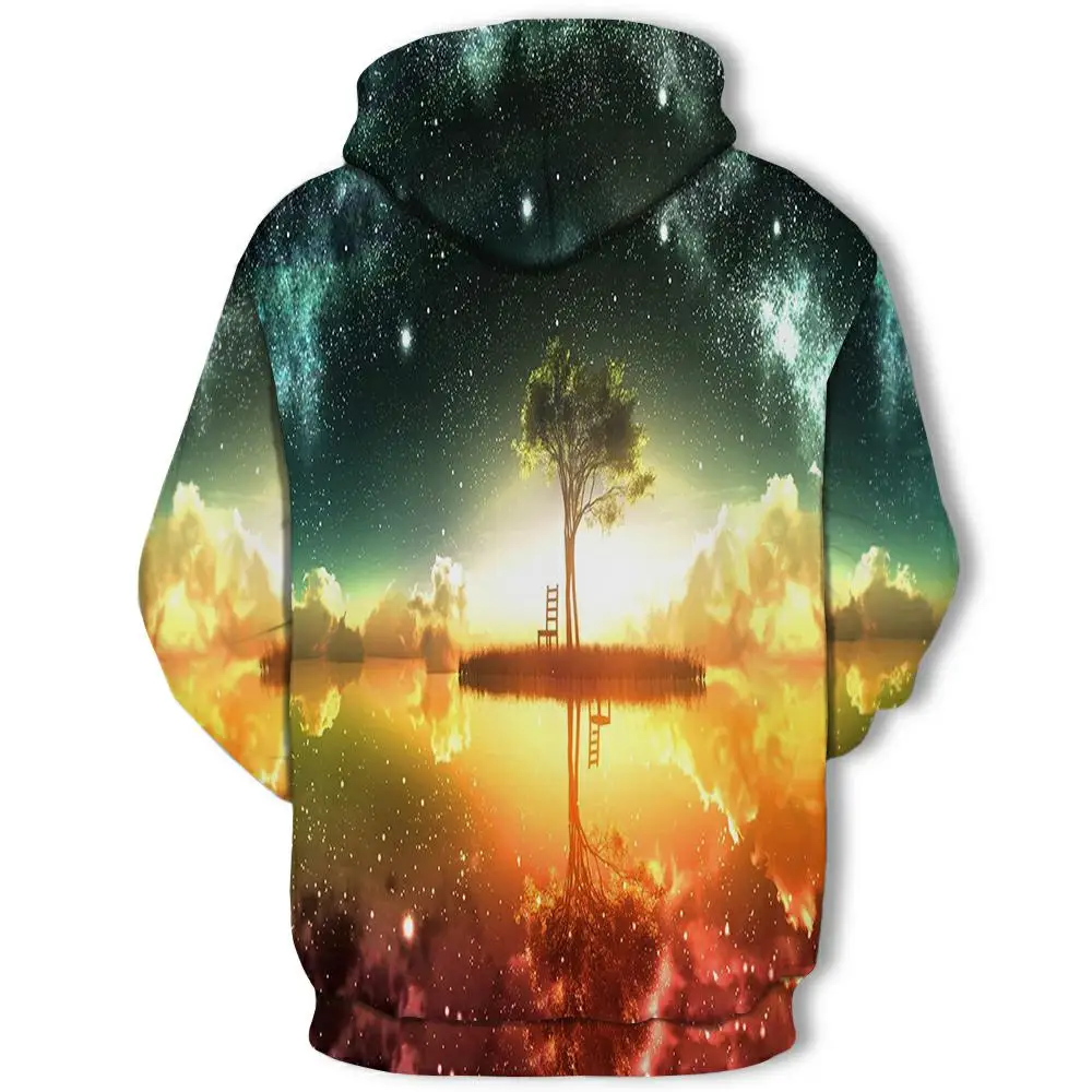 Камуфляжные 3d толстовки с кленовыми листьями для мужчин и женщин уличная одежда