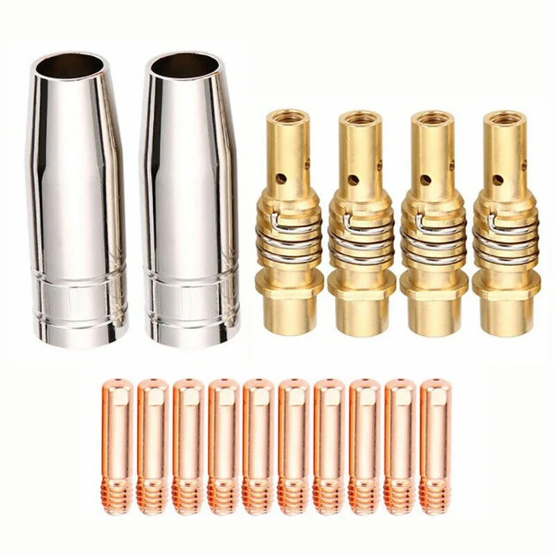 

11pcs Welding Accessory Set Nozzles Welder Torch For Binzel 15AK/GRIP15