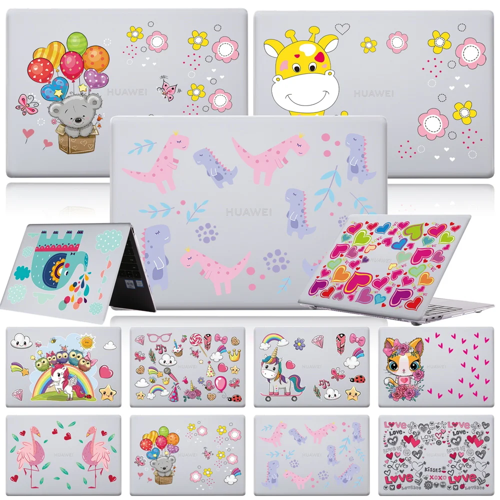 

For Huawei MateBook D15/D14/13/14/X Pro/X 2020/Honor MagicBook Pro 16.1/14/15/ Plastic Dust-Proof Laptop Hard Shell Case