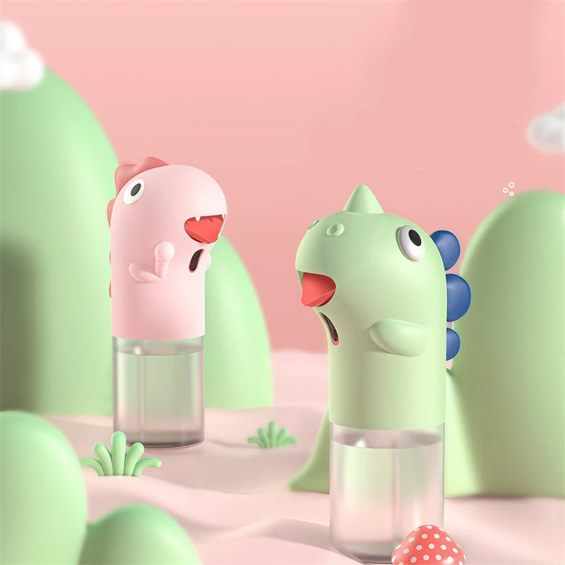 

Dinosaur Cartoon Children Automatic Hand Washing Intelligent Sensor Foam Soap Dispenser Kitchen Bathroom Supplies