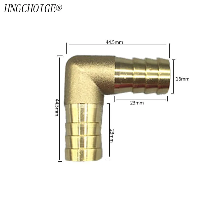 Медная двуглавая пагода локоть под прямым углом 16 мм газовая труба соединение 90