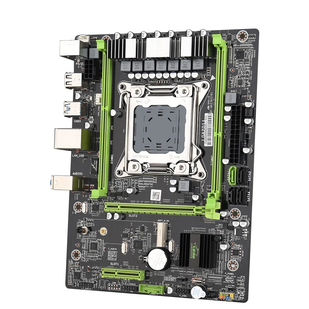 Материнская плата JINGSHA X79 LGA2011 процессор MATX USB3.0 SATA3 PCI E NVME M.2 SSD LGA 2011 материнская