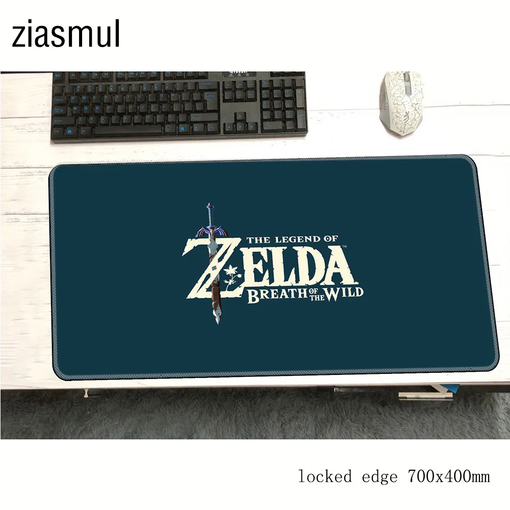 Коврик для мыши Zelda 700x400x2 мм, коврики для компьютерной мыши locrkand, игровые аксессуары, массивный коврик для мыши с узором, игровой коврик для клавиатуры и игр