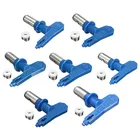 Насадки для распылителя краски без воздуха, насадки для пистолета из вольфрамовой стали 300-350 мм, шаблонные сопла для безвоздушного распылителя и распылителя краски, 9 серий