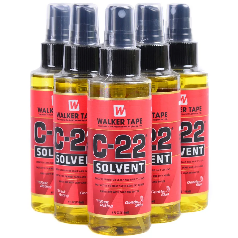   Walker Tape C-22 Solvent Spray Remover for Lace Wigs Toupee Adhesive Removers Wig Glue Remover Hair Extension Remover for Tape 