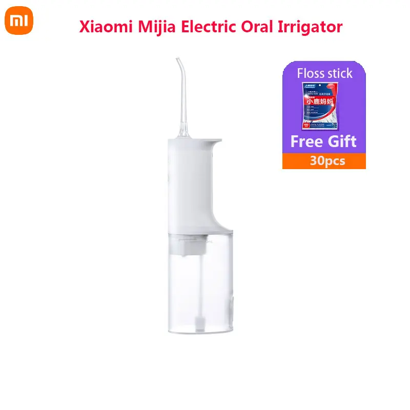 

Xiaomi Mijia Electric Oral Irrigator Portable Dental Teeth Water Flosser bucal tooth Cleaner waterpulse Waterproof Toothpick