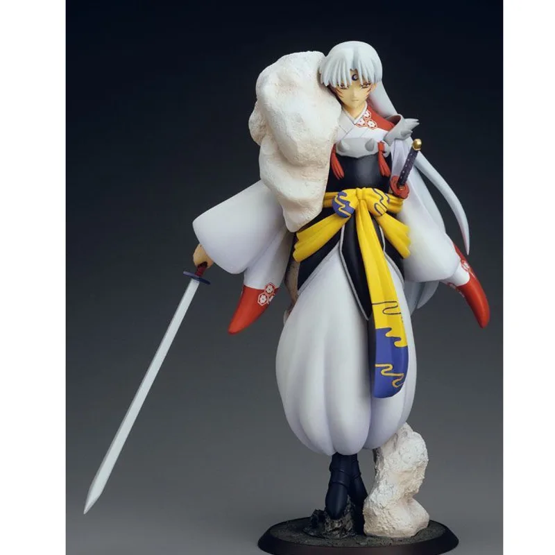 Экшн-фигурка Inuyasha Sesshoumaru собака демон Tessaiga тенсега меч аниме ПВХ фигурка