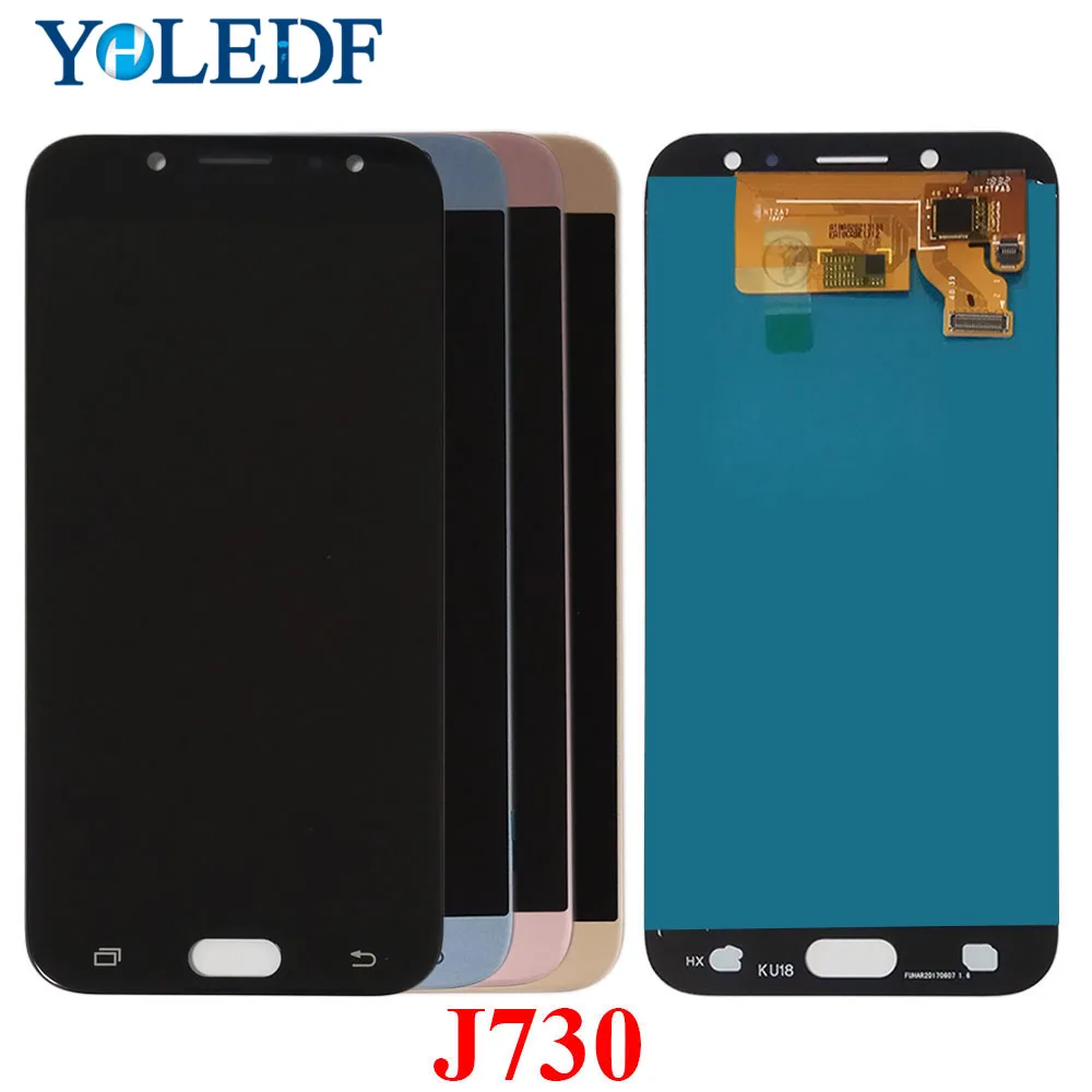 J730 ЖК дисплей для Samsung GALAXY J7 Pro 2017 J730F сенсорный экран Pantalla Digiziter монитор Замена