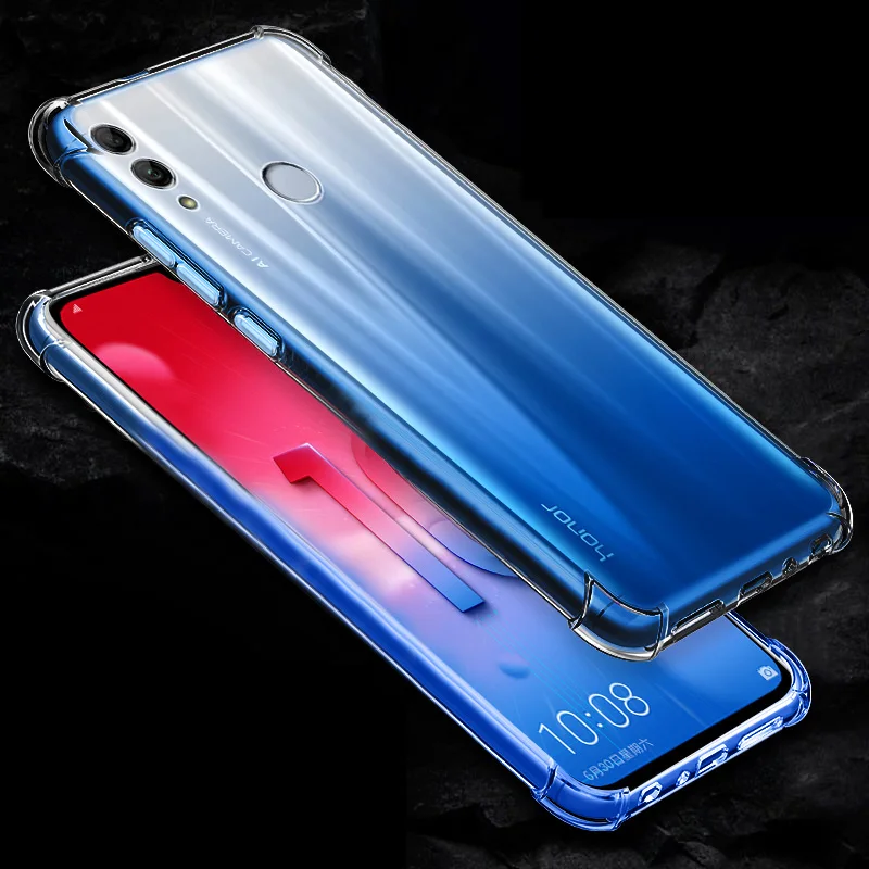 Прозрачный чехол с воздушной подушкой для Huawei Honor 20 Pro 10 Lite 10i 8x P Smart Z PSmart Plus 2019
