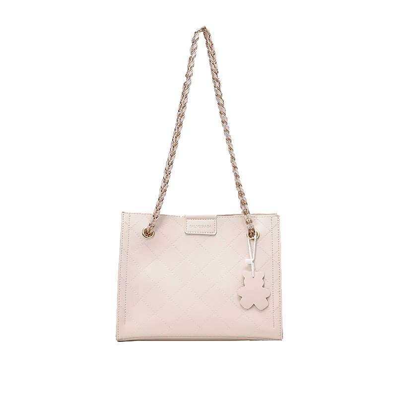 

Small bag female bag 2020 summer new fashion versatile crossbody bag web celebrity ringer chain small square bag