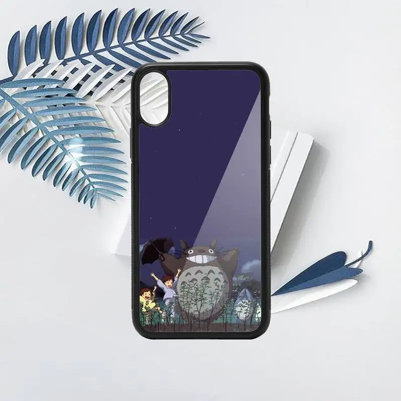 

Totoro Japan anime Miyazaki Hayao Phone Case PC for iPhone 11 12 pro XS MAX 8 7 6 6S Plus X 5S SE 2020 XR